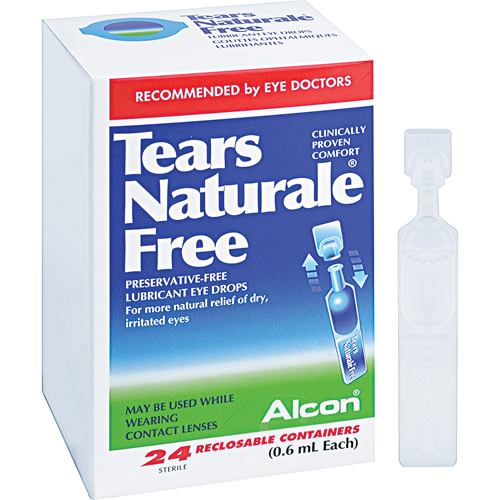 Gouttes oculaires sans agent conservateur Tears Naturale Sécurité Médic