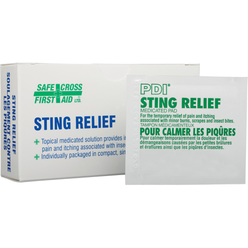 After Bite&reg; Sting Relief Swabs Sécurité Médic
