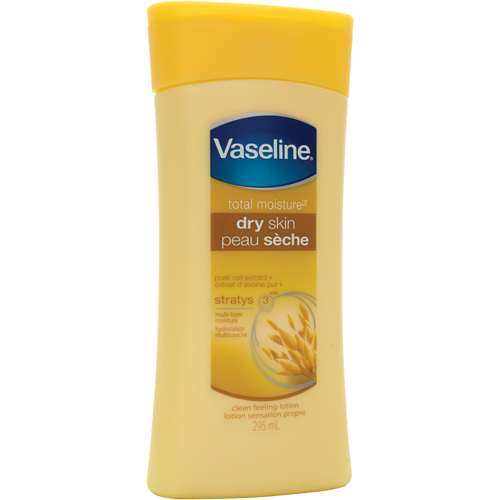Vaseline&reg; Total Moisture Dry Skin Lotion Sécurité Médic