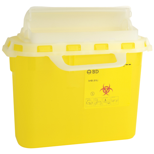 BD Sharps Collectors, 5.1 L  Capacity Sécurité Médic