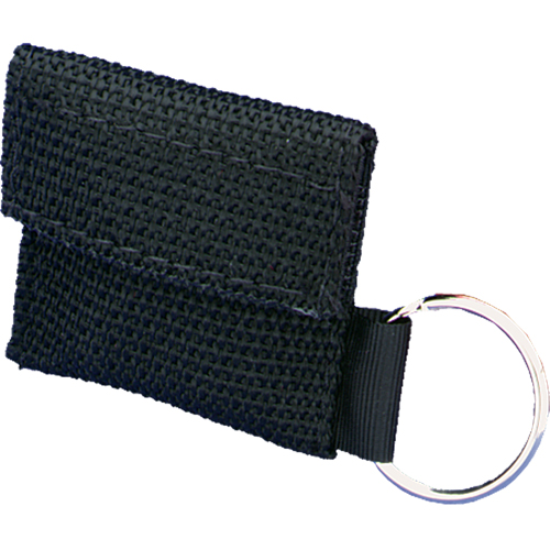 CPR Faceshields In Pouch with Key Ring, Single Use Faceshield, Class 2 Sécurité Médic