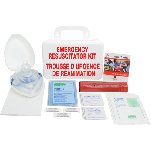 Trousses de r&eacute;animation d'urgence Sécurité Médic