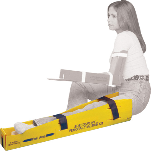 Attelles polyvalentes Speedsplint - Trousse de traction du f&eacute;mur Sécurité Médic