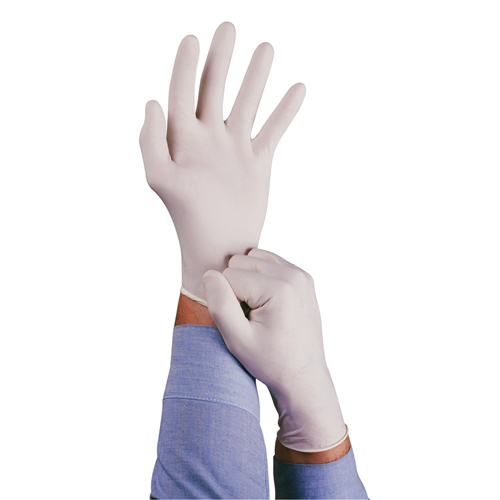 TouchNTuff&reg; 69-210 Gloves, Small, Latex, 5-mil, Powder-Free, Natural Sécurité Médic