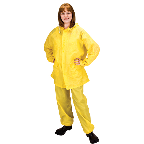V&ecirc;tements imperm&eacute;ables RZ300, PVC, Grand, Jaune Sécurité Médic