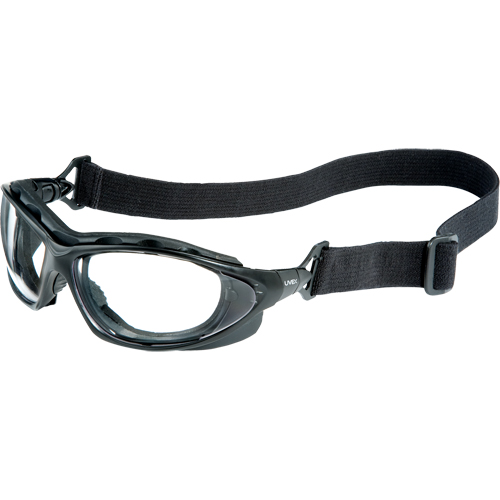 Uvex&reg; Seismic&reg; Safety Goggles, Clear Lens, Anti-Scratch, Closed Vent Sécurité Médic