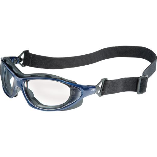 Uvex HydroShield&reg; Seismic&reg; Safety Goggles, Clear Lens, Anti-Fog/Anti-Scratch, Closed Vent Sécurité Médic