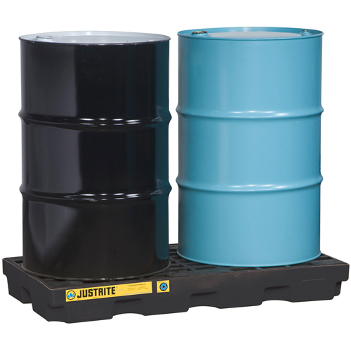 EcoPolyBlend Accumulation Centers, 24 US gal. Spill Capacity, 49" x 25" x 5.5" Sécurité Médic