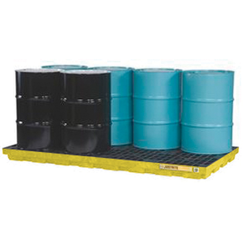 Centres d'accumulation EcoPolyBlend, Capacit&eacute; de d&eacute;versement 98 gal. US, 97" x 49" x 5,5" Sécurité Médic