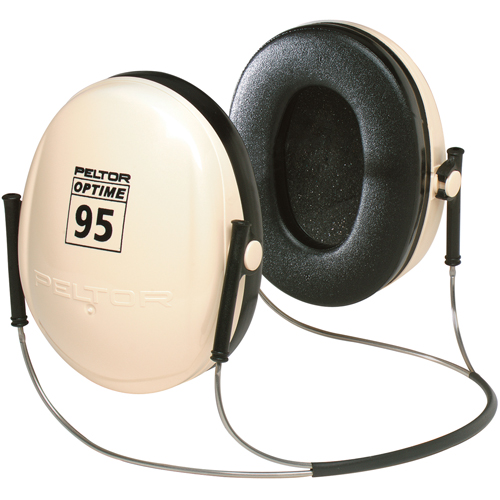 Serres-t&ecirc;tes de s&eacute;rie Peltor Optime 95, Cordon cervical, 21 NRR dB Sécurité Médic