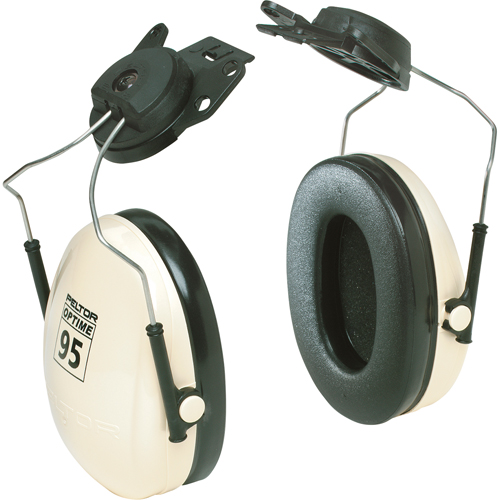 Serres-t&ecirc;tes de s&eacute;rie Peltor Optime 95, Fixation pour casque, 21 NRR dB Sécurité Médic