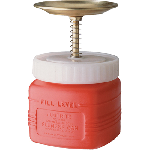 Plunger Cans, 1 qt. Capacity Sécurité Médic