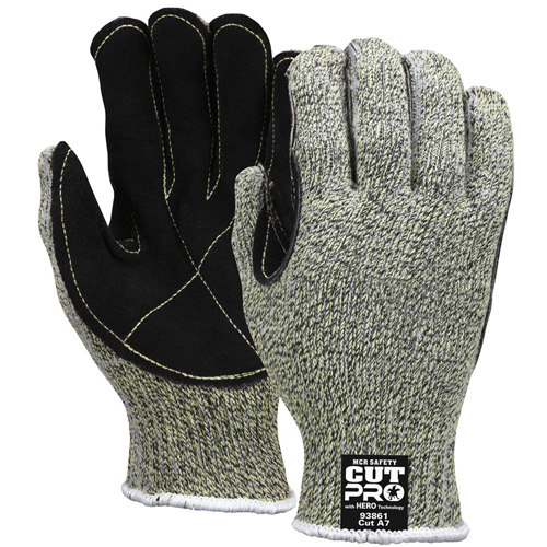 Hero Cut Resistant Gloves, Size Small/7, 7 Gauge, Stainless Steel/Kevlar&reg;/HDPE Shell, ANSI/ISEA 105 Level 4 Sécurité Médic