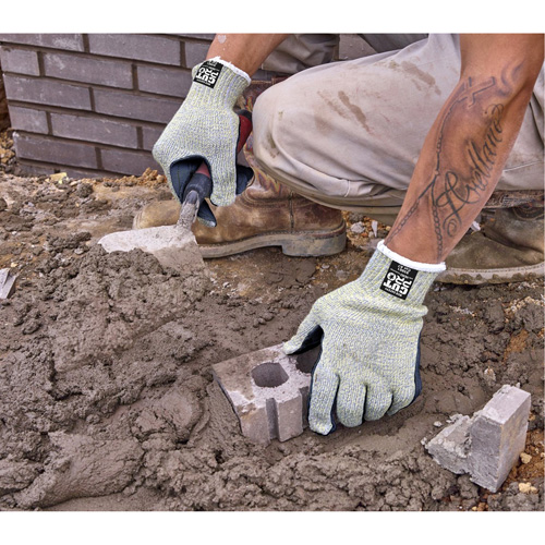 Hero Cut Resistant Gloves, Size Small/7, 7 Gauge, Stainless Steel/Kevlar&reg;/HDPE Shell, ANSI/ISEA 105 Level 4 Sécurité Médic