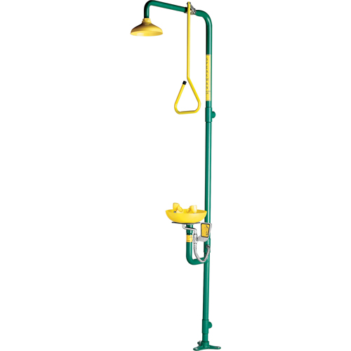 Safe-T-Zone&reg; Combination Shower & Eye/Face Wash Sécurité Médic