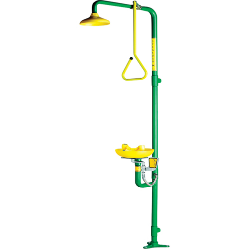 Safe-T-Zone&reg; Aerated Combination Shower & Eyewash Sécurité Médic