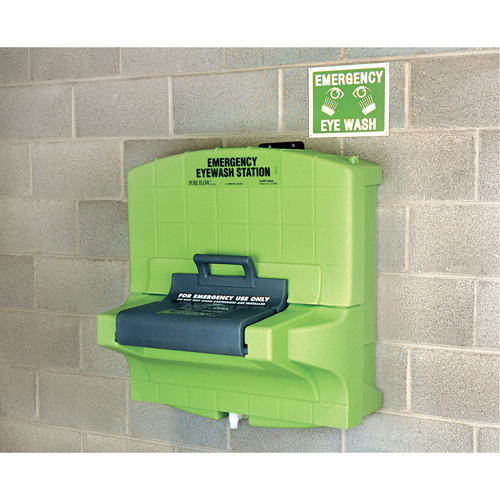 Fendall Pure Flow 1000&reg; Eyewash Station, Gravity-Fed, 7 gal. Capacity, Meets ANSI Z358.1 Sécurité Médic