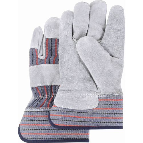 Premium Quality Fitters Gloves, 2X-Large, Split Cowhide Palm, Cotton Inner Lining Sécurité Médic