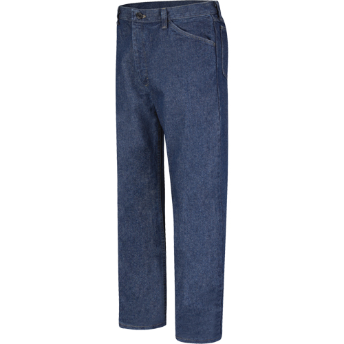 Pantalons en denim pr&eacute;lav&eacute;s de coupe classique EXCEL FR, Tour de taille 34, Entrejambe 37 Sécurité Médic