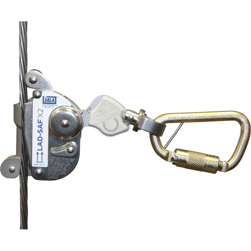 Lad-Saf X2 Detachable Cable Sleeve, 5/8"/3/8" Rope Diameter Sécurité Médic