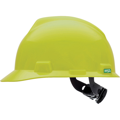 Casques de protection V-Gard &agrave; suspension Fas-Trac, R&eacute;pond aux normes CSA type 1, Suspension Rochet, Non ventil&eacute; Sécurité Médic