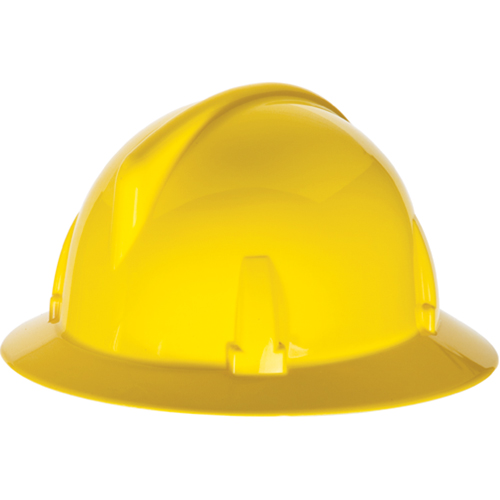 TopGard&reg; Full Brim Hardhat, Meets CSA Type 1, Ratchet Suspension, Non-Vented Sécurité Médic