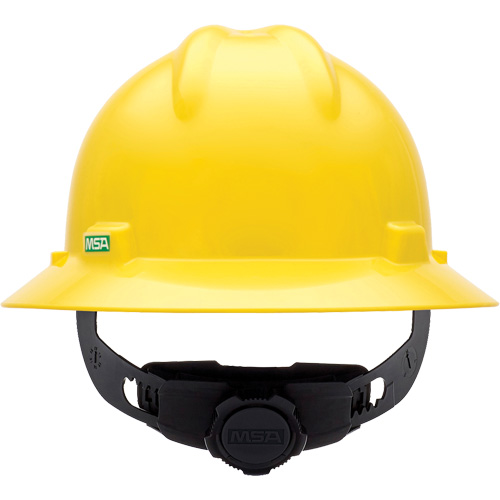 Casques de s&eacute;curit&eacute; &agrave; bordure compl&egrave;te V-Gard, R&eacute;pond aux normes CSA type 1, Suspension Rochet, Non ventil&eacute; Sécurité Médic