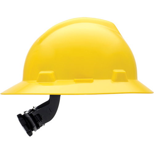Casques de s&eacute;curit&eacute; &agrave; bordure compl&egrave;te V-Gard, R&eacute;pond aux normes CSA type 1, Suspension Rochet, Non ventil&eacute; Sécurité Médic