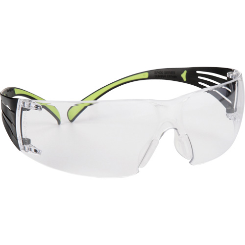 Lunettes de s&eacute;curit&eacute; SecureFit s&eacute;rie 400, Lentille Transparent, Antibu&eacute;e/Anti-&eacute;gratignures, ANSI Z87+/R&eacute;pond ou surpasse la norme CSA Z94.3 Sécurité Médic