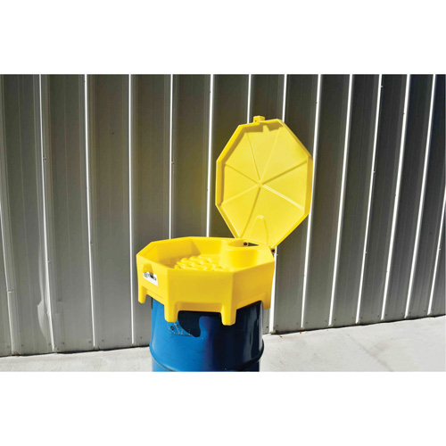 Entonnoir avec couvercle pour baril Global Ultra-Drum Funnel, 5 gal. Sécurité Médic