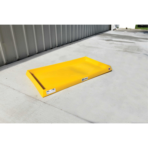 Plateaux Ultra-Containment Tray, 54" lo x 29,8" la x 3,5" h, Cap. de d&eacute;versement 16,5 gal. US Sécurité Médic