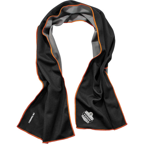 Serviette de refroidissement en microfibre Chill-Its 6602MF, Noir Sécurité Médic