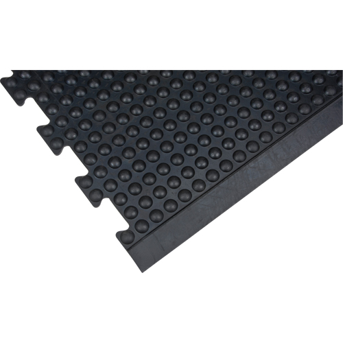 Anti-Fatigue Dome Matting, Bubbled, 3' x 4' x 1/2", Black, Rubber Sécurité Médic