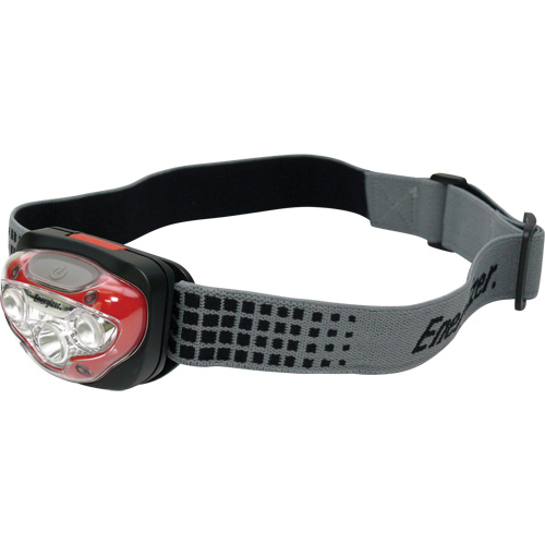 Lampe frontale industrielle HD Vision, DEL, 300 lumens, 4,33 hres de fonctionnement, piles AAA Sécurité Médic