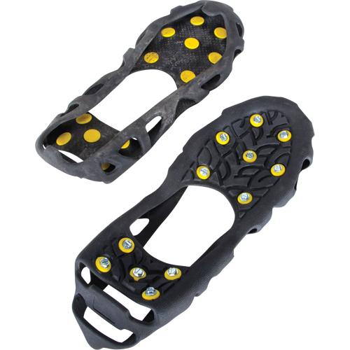 Heavy-Duty Anti-Slip Ice Cleats, Steel, Stud Traction, Medium Sécurité Médic