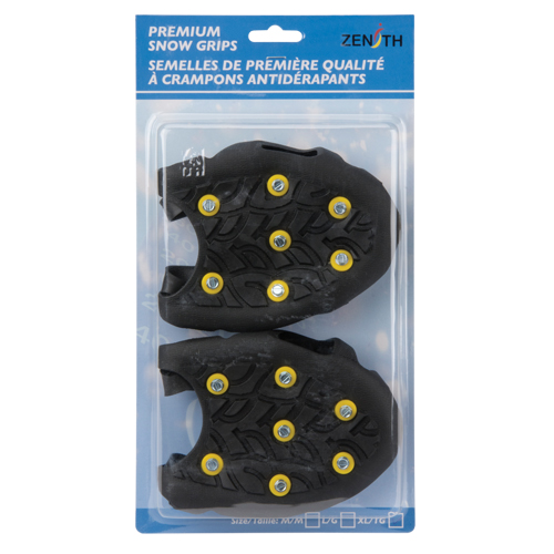 Heavy-Duty Anti-Slip Ice Cleats, Steel, Stud Traction, Medium Sécurité Médic
