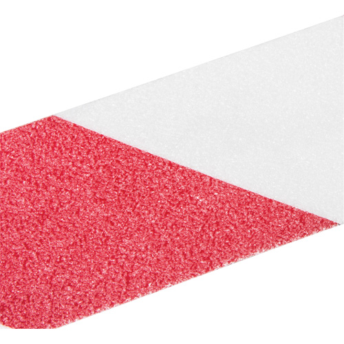 Premium Anti-Skid Tape, 2" x 60', Red & White Sécurité Médic