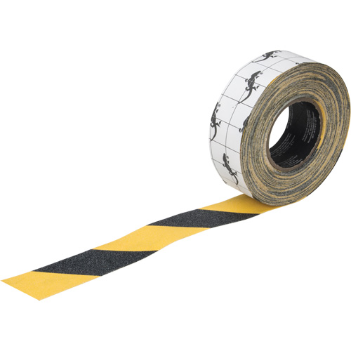 Premium Anti-Skid Tape, 3" x 60', Black & Yellow Sécurité Médic