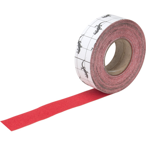 Ruban antid&eacute;rapant de premi&egrave;re qualit&eacute;, 2" x 60', Rouge Sécurité Médic
