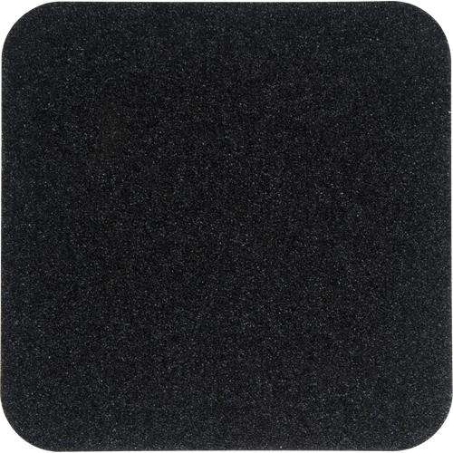 Ruban antid&eacute;rapant de premi&egrave;re qualit&eacute;, 5,5" x 5-1/2", Noir Sécurité Médic