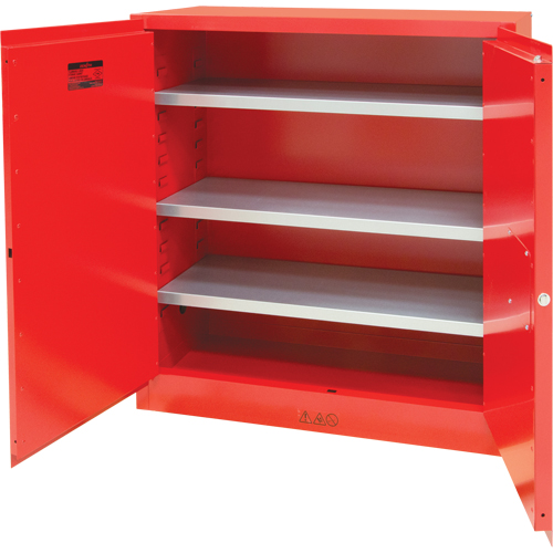 Armoire pour peintures et encres, 45 gal., 3 tablettes Sécurité Médic