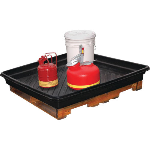Plateaux Ultra-Utility Trays, 40" lo x 48" la x 3,5" h, Cap. de d&eacute;versement 30 gal. US Sécurité Médic