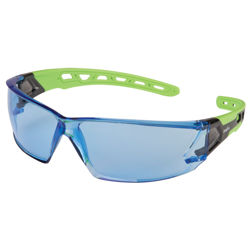 Lunettes de s&eacute;curit&eacute; s&eacute;rie Z2500, Lentille Bleu, Anti-&eacute;gratignures, ANSI Z87+/R&eacute;pond ou surpasse la norme CSA Z94.3 Sécurité Médic