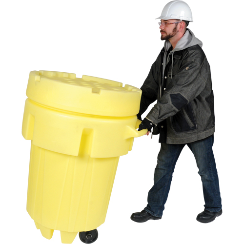 Ultra-Overpacks&reg; Wheeled Drum, 95 gal., Mobile Sécurité Médic