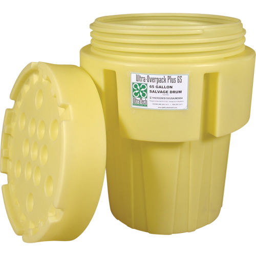 Ultra-Overpacks&reg; Drum, 65 gal., Stationary Sécurité Médic