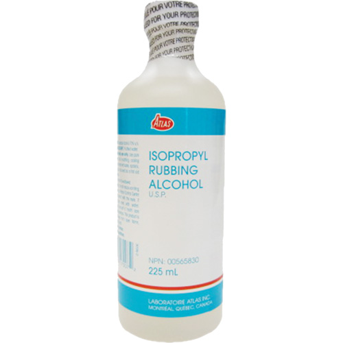 Isopropyl Rubbing Alcohol, Liquid, Antiseptic Sécurité Médic
