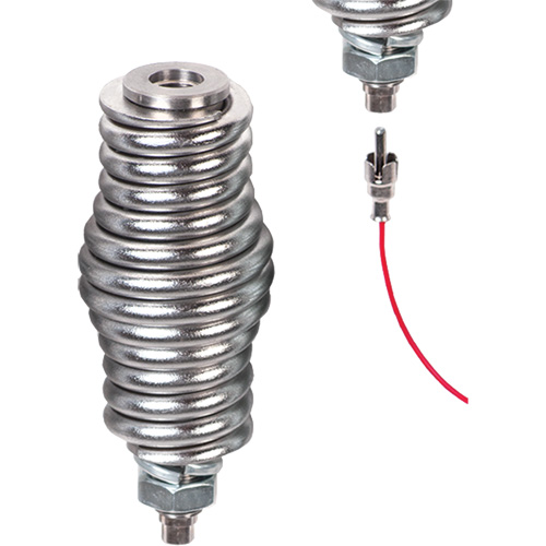 Safety Whip&reg; Flagstaff Mounting Base, Spring Mount Sécurité Médic