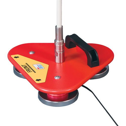 Safety Whip&reg; Flagstaff Mounting Base, Magnet Mount Sécurité Médic