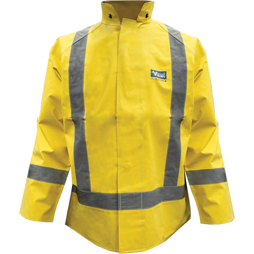 Veste de mineur Miner 49er, N&eacute;opr&egrave;ne, Grand, Vert lime Sécurité Médic