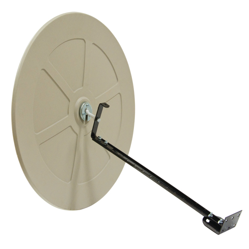 Convex Mirror with Bracket, Indoor/Outdoor, 30" Diameter Sécurité Médic